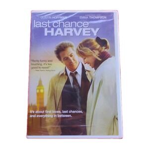 Last Chance Harvey (DVD, 2008) Dustin Hoffman Emma Thompson Full/Wide New Sealed
